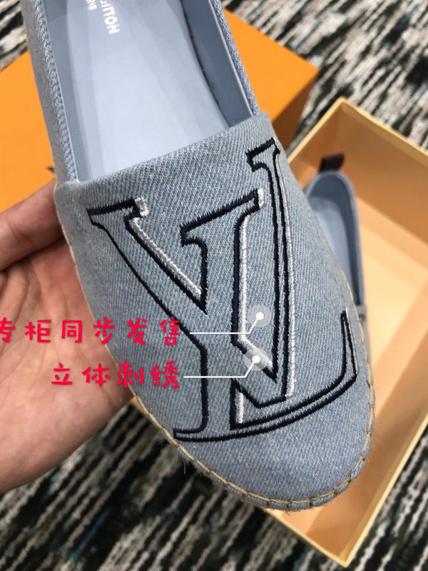 Louis Vuitton designer shoes full view