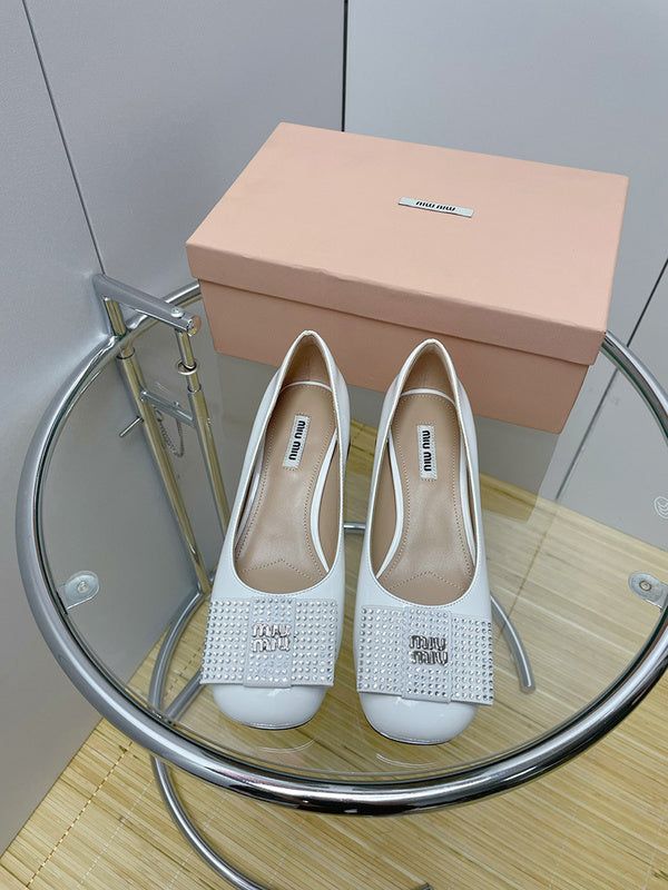 Miu Miu designer shoes full view