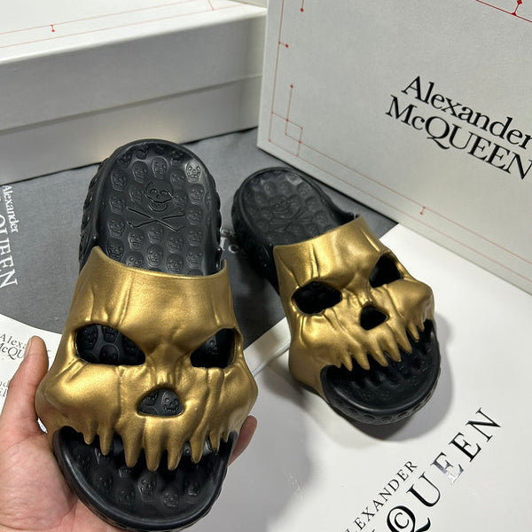 Alexander McQueen shoes Style 016 - close-up of premium designer craftsmanship