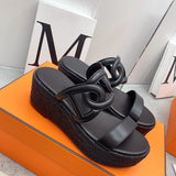 Hermès White Ankle Strap Heels - Full Silhouette View