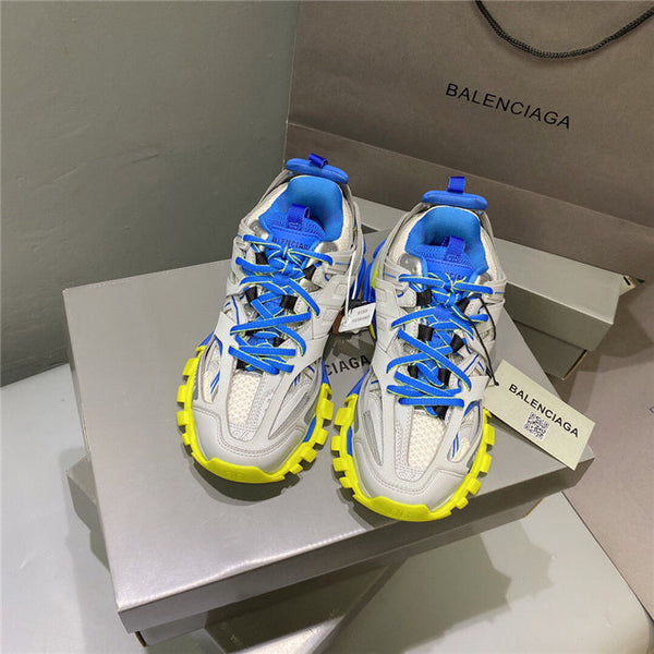 Balenciaga Grey Ankle Boots - Angled View
