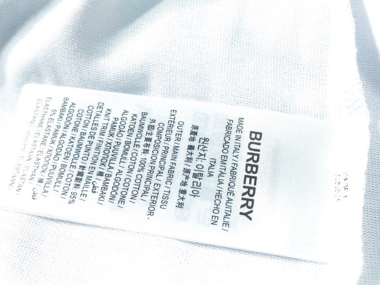 Burberry designer t-shirt full view