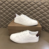 Burberry White Classic Ballet Flats - Lifestyle Styling Shot