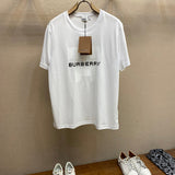 Burberry luxury t-shirt detail shot