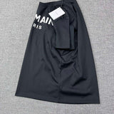 Back view of Balmain luxury piece style No.071