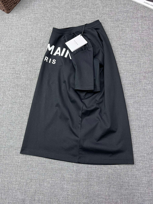 Close-up of Balmain designer clothing craftsmanship