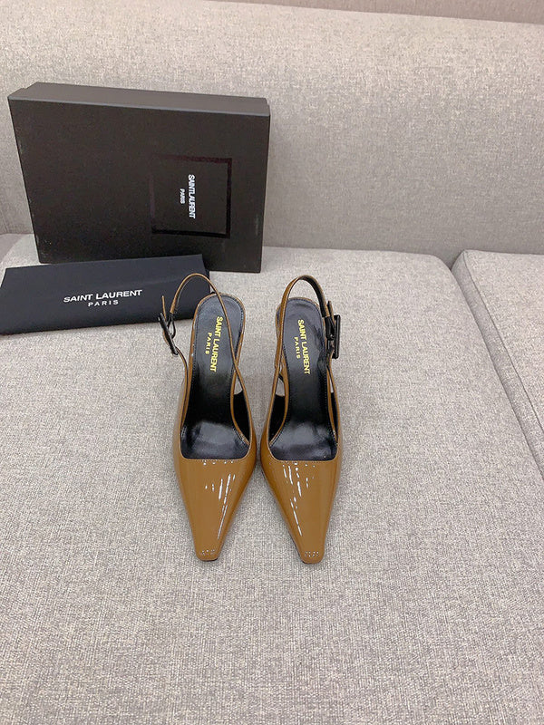 Three-quarter angle view of Saint Laurent luxury piece style No.020