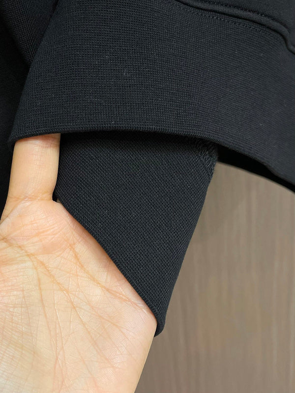 Close-up of Burberry designer clothing craftsmanship
