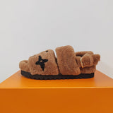 Louis Vuitton Nude Loafer Flats - Detail Shot of Craftsmanship
