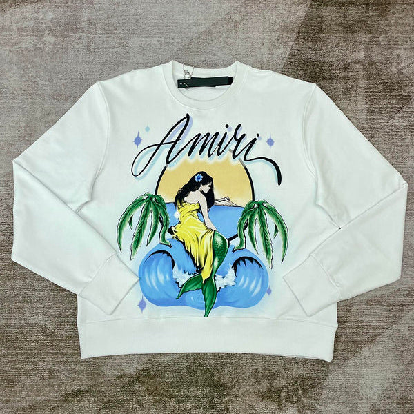 Amiri luxury hoodie detail shot