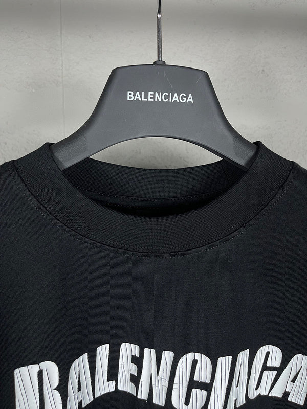 Close-up of Balenciaga designer clothing craftsmanship