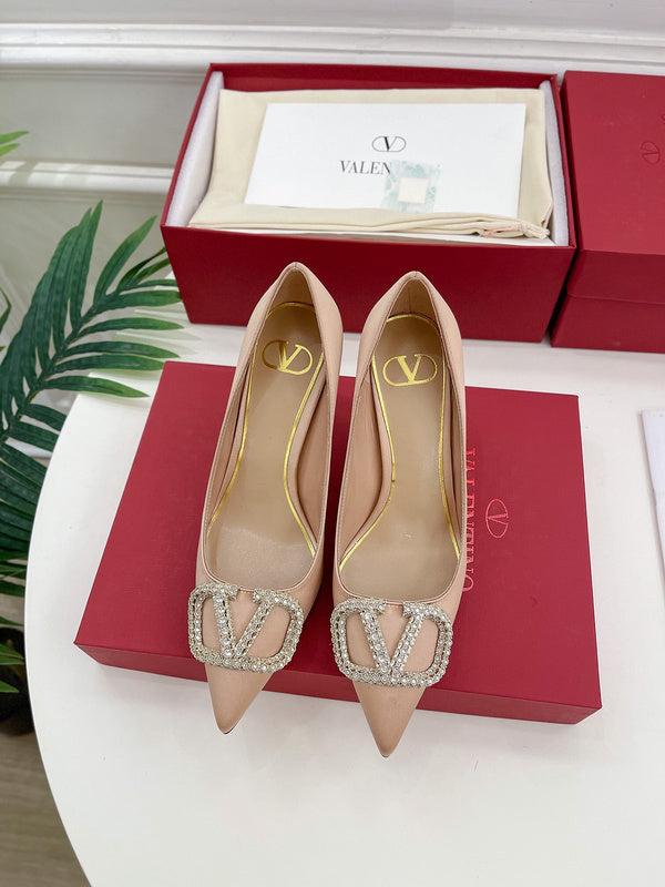 Valentino Garavani shoes front view designer style