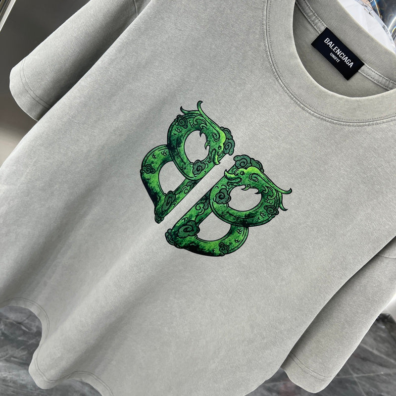 Balenciaga t-shirt front view designer style