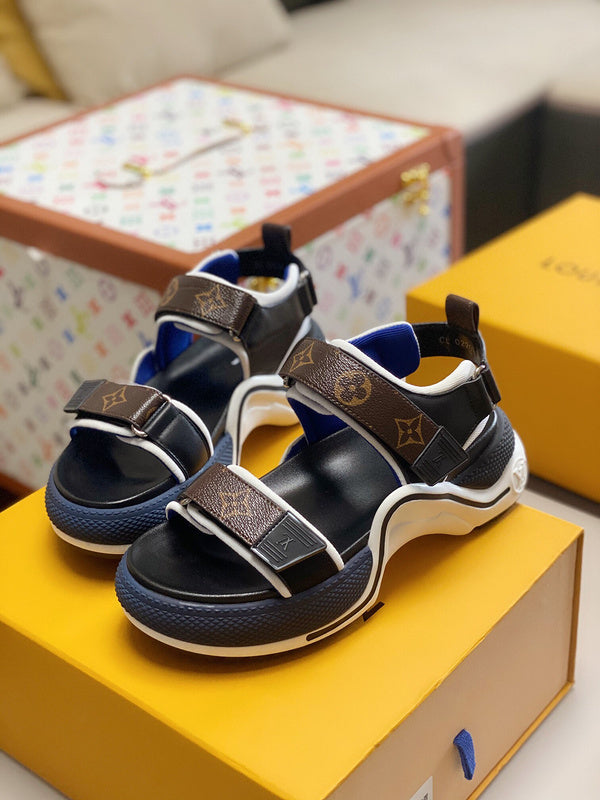 Louis Vuitton shoes front view designer style