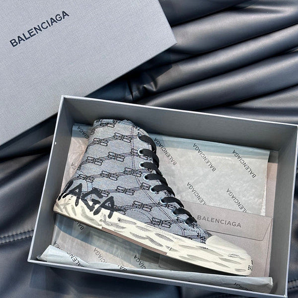 Balenciaga White Ankle Boots - Detail Shot of Craftsmanship