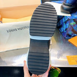 Close-up detail view of Louis Vuitton luxury piece style No.148