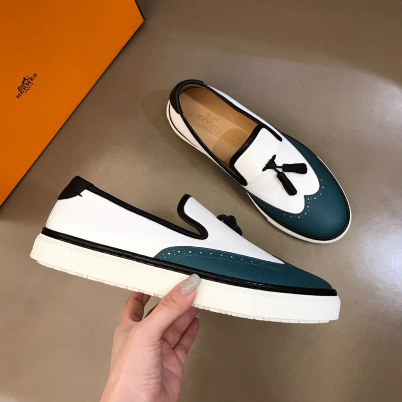 Hermes shoes Style 218 - back heel detail