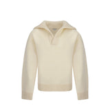 Close-up of Bottega Veneta sweaters & pullovers hardware and fine stitching