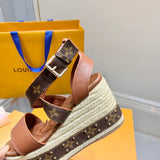 Louis Vuitton Burgundy Combat Boots - Detail Shot of Craftsmanship