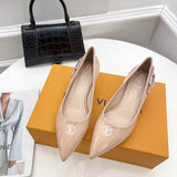 Louis Vuitton Tan Chunky Platform Sneakers - Front View
