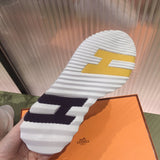 Hermes shoes Style 329 - front view, elevated everyday design (alternate angle)
