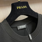 Texture and finish detail of Balmain luxury piece style No.046