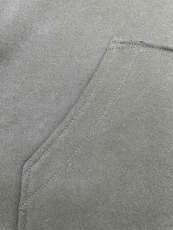 Close-up of Amiri hoodie craftsmanship