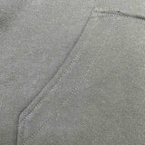 Close-up of Amiri hoodie craftsmanship