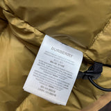 Close-up of Burberry designer clothing craftsmanship