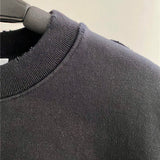 Close-up of Balenciaga designer clothing craftsmanship