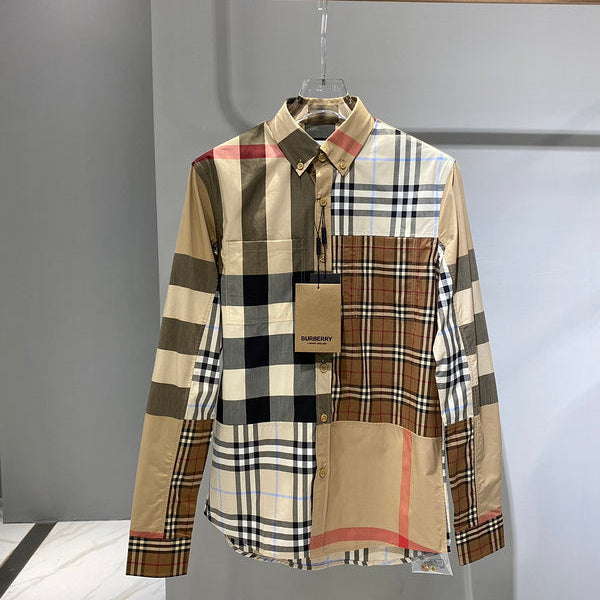 Side profile view of Burberry luxury piece style No.020