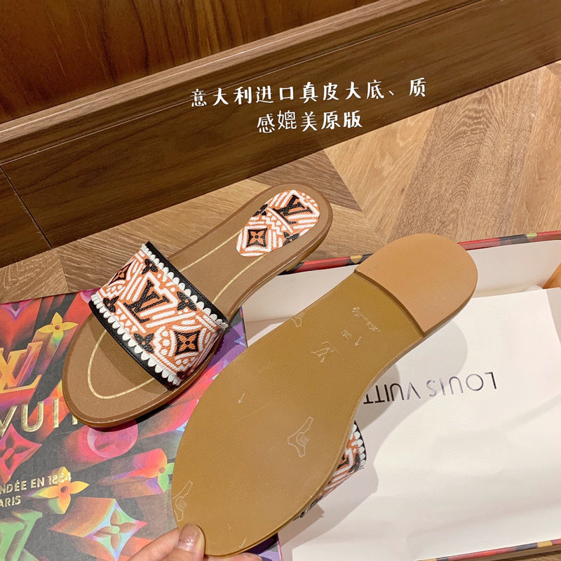 Louis Vuitton designer shoes full view