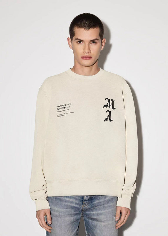 Amiri luxury hoodie detail shot