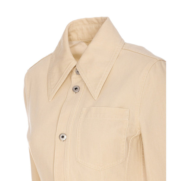 Bottega Veneta Tops? Bottega Veneta Women Coloured Denim Shirt Premium Designer Casual Top