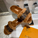Louis Vuitton luxury shoes detail shot