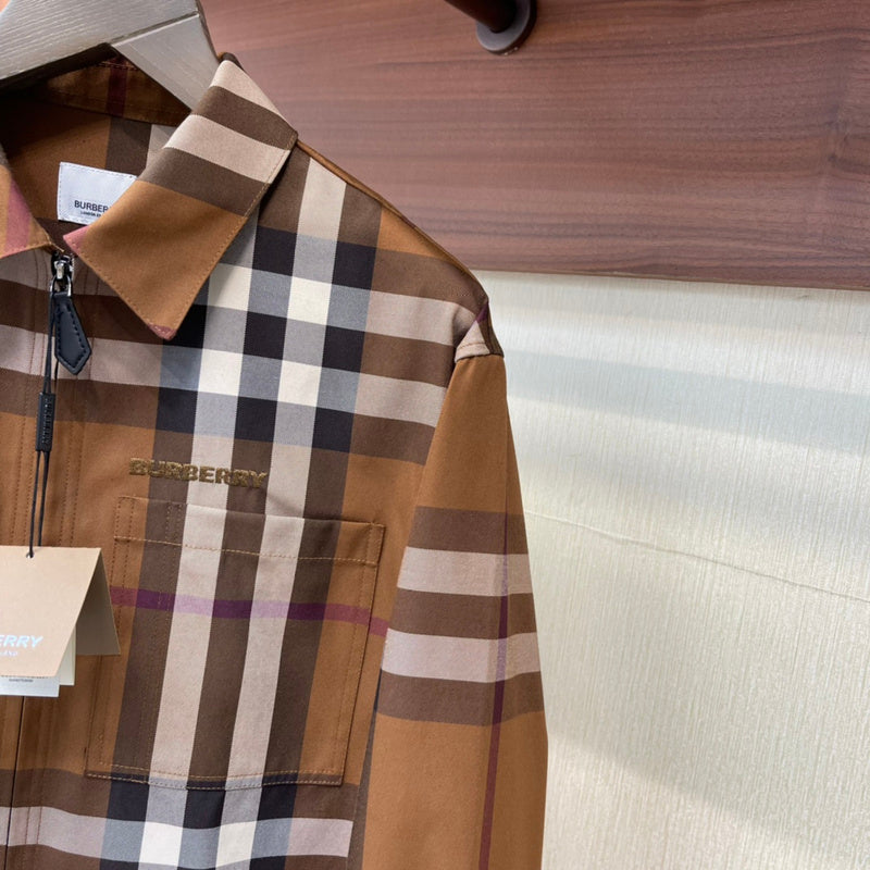 Burberry luxury designer clothing detail shot