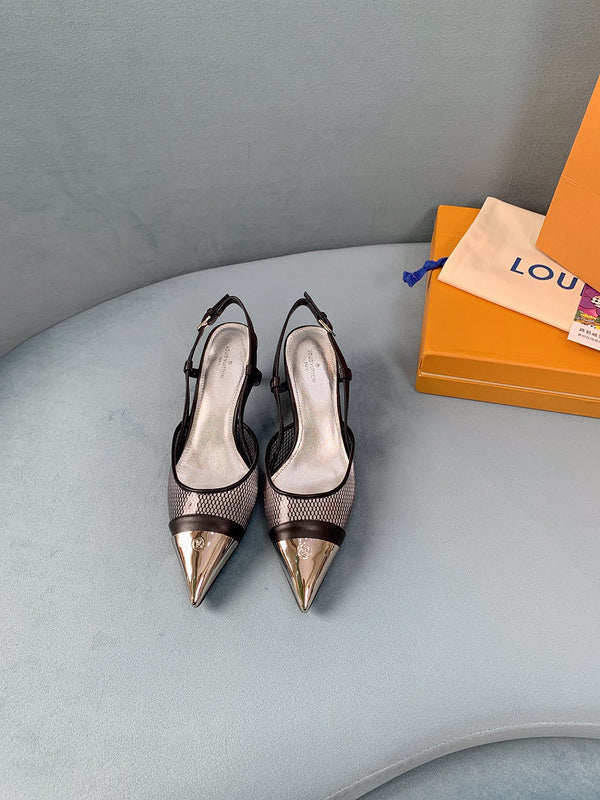 Louis Vuitton shoes Style 247 - close-up of refined designer finish