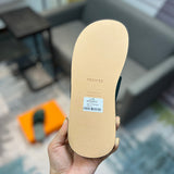 Hermès Grey Chelsea Boots - Sole Detail View
