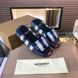 Burberry Nude Pointed-Toe Flats - Back View