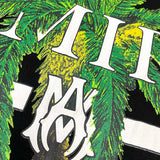 Close-up of Amiri t-shirt craftsmanship