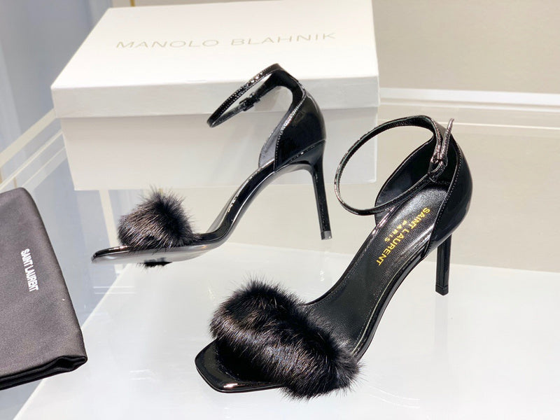 Saint Laurent shoes front view designer style