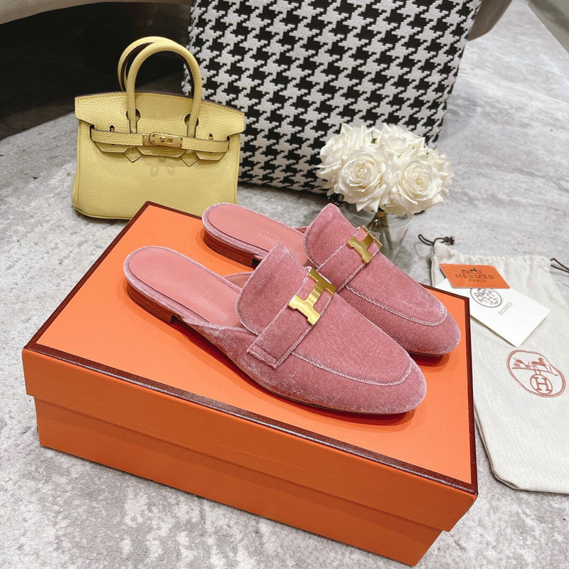 Hermes shoes Style 341 - angled studio shot