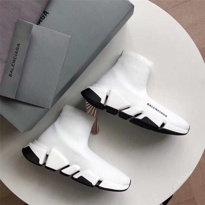 Balenciaga Beige Chelsea Boots - Studio Shot