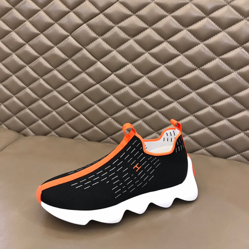 Hermes shoes Style 097 - top view showing design
