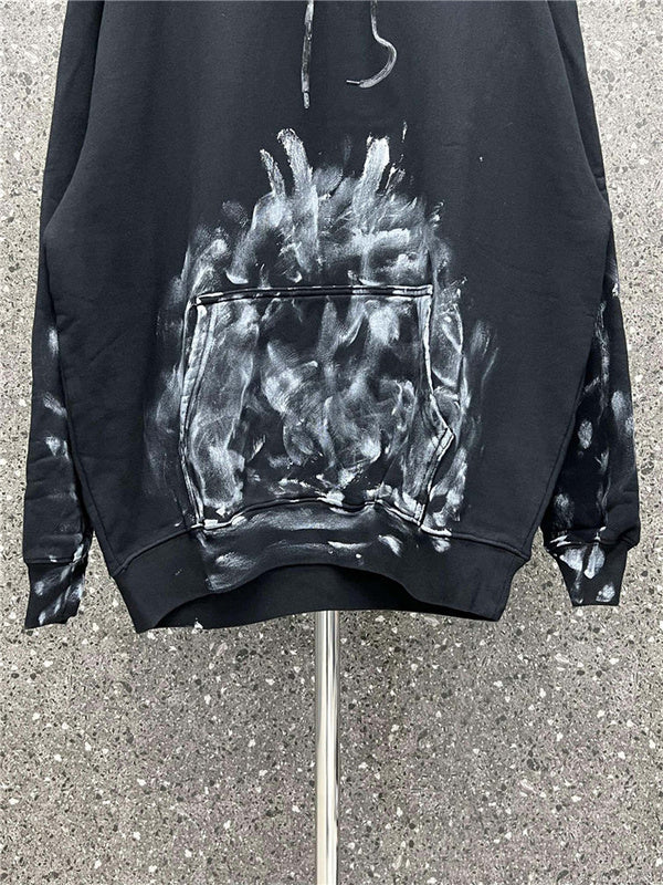 Close-up of Balenciaga designer clothing craftsmanship