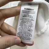 Close-up of Burberry designer clothing craftsmanship