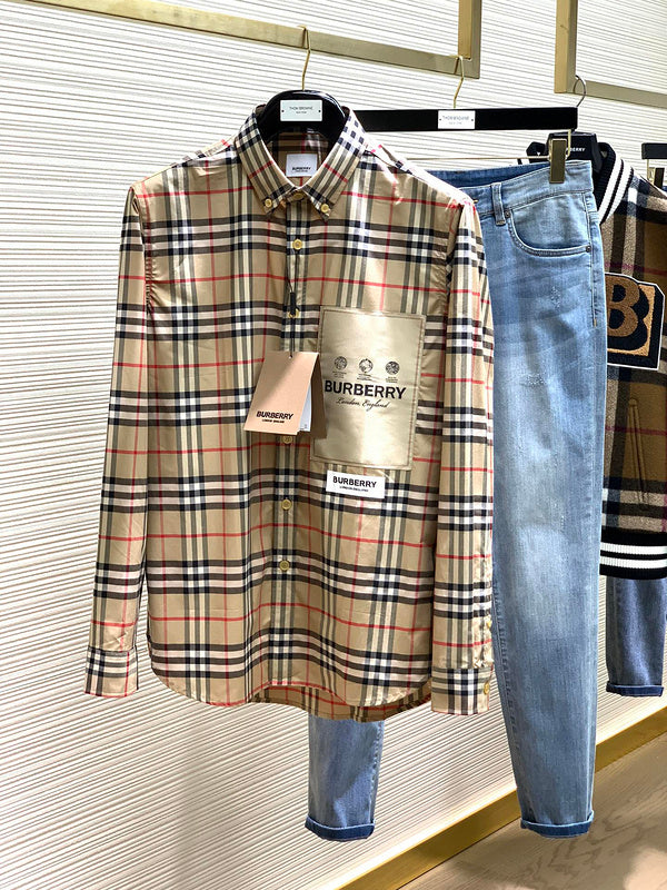 Burberry designer clothing front view designer style