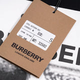 Close-up of Burberry designer clothing craftsmanship