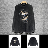 Amiri hoodie front view designer style