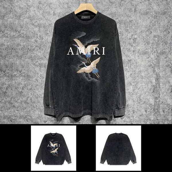 Amiri hoodie front view designer style